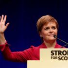 La primera ministra de Escocia, Nicola Sturgeon.