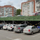 Imagen del aparcamiento situado en la calle Francesc Bastos, uno de los cinco aparcamientos que tienen lista de espera.