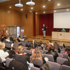 Imagen del acto de bienvenida a los nuevos estudiantes.