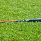 Imagen de archivo de un bate de béisbol.