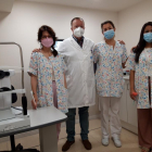 Imagen del equipo de Oftalmología Pediátrica del Pius Hospital de Valls