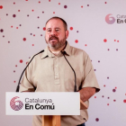 El portaveu de Catalunya en Comú, Joan Mena.