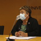 La rectora de la URV, María José Figueras.