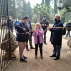L'alcalde ha visitat el Parc Samà.