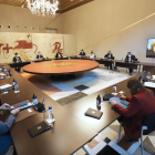 Imatge de la reunió del Consell Executiu de la Generalitat.
