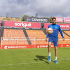 Edgar Hernández ha llegado este año procedente del Sabadell y está siendo uno de los peligros ofensivos más importantes del conjunto tarraconense con tres goles.