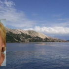 Imagen de la mujer encontrada en una isla croata.