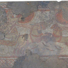 El mosaico está dedicado a la figura de Aquiles.