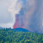 El volcà de La Palma va erupcionar diumenge.