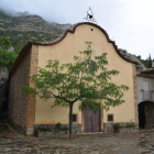 Façana de l'ermita de Sant Joan del Codolar.