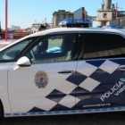 Imatge d'arxiu d'un vehicle de la Policia Local de Vigo.