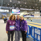 Els tres atletes del club tarragoní que van competir a Ourense.