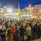 Imatge de la concentració a la plaça del MErcadal de Reus.