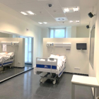 Pla general de l'espai d'hospitalització de l'aula de simulació clínica del campus Terres de l'Ebre de la URV.