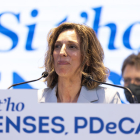 Imatge de la cap de llista del PDeCAT a les eleccions, Àngels Chacón.