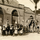 Imagen de la primera cabalgata donde salió Orient el año 1921.