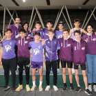 El equipo del CA Tarragona después del Campeonato de Cataluña Sub16.