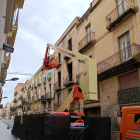 IMatge de una máquina en la calle del Roser.