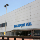 La façana de l'Imax Port Vell l'any 2014, quan va tancar.