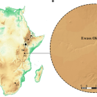 Localización y secuencia estratigráfica del yacimiento Ewass Oldupa.