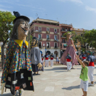 Una cercavila gegantera va ser l'acte de cloenda a les celebracions d'aquest cap de setmana.