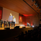 La Gala de lliurament dels Premis Cambra a l'Auditori Gaudí de Fira Reus, ahir al vespre.