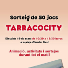 Imatge del cartell promocional de Tarracocity.