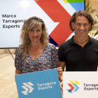 Imatge de la presentació de la nova marca del Patronat Municipal d'Esports de Tarragona.