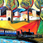 Imatge de 'Montblanc i el tren'.