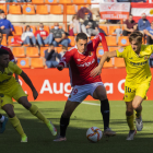 El davanter Pablo Fernández va donar la victòria al Nàstic en el partit de la primera volta.