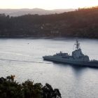 La fragata Blas de Lezo zarpa del Arsenal Militar de Ferrol para dirigirse al mar Negro ante la escalada de tensión entre Rusia y Ucrania