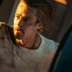 L'actor Brad Pitt en un fragment del film 'Bullet train'.