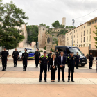 Els agents de la nova unitat d'intervenció GREP de la Policia Local de Tortosa.