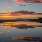 Zona de la playa de las Madrigueres del Vendrell.