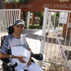 Miguel Ángel Bejarano, resident des de fa un any a la residència Sant Salvador de Tarragona.