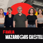 Fotografía de los miembros de la familia Mazariegos Castellví.