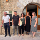 Rosa Maria Abelló i Joan Josep Garcia van destacar el potencial del municipi com a destí turístic de proximitat i qualitat.
