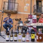 Raül Cid Trio va ser el grup encarregat de posar música al tast de vins de la DO Tarragona.