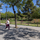 Imatge actual del parc de la Muntanyeta, a tocar de l'avinguda dels Països Catalans.
