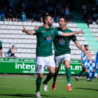 El davanter Joselu és el perill ofensiu del Racing de Ferrol, ha marcat 14 gols aquesta temporada.