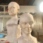 L'escultor solsoní Pau Reig va començar a crear la nova parella de gegants el gener d'aquest any.