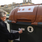 Contenidors de Girona. En la prova pilot s'usarà, en principi, el mòbil per identificar l'usuari.