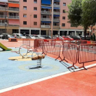 El parc infantil de la plaça Josep María Salvadó Urpí