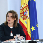 La vicepresidenta tercera del govern espanyol i ministra de Transició Ecològica, Teresa Ribera.