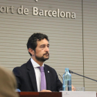El president del Port de Barcelona, Damià Calvet.