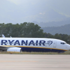 Imagen de archivo de un avión de Ryanair una de las compañías con más vuelos a Reus y Gerona.