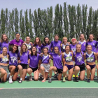 El equipo femenino del CA Tarragona.