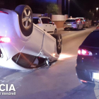 Imatge del vehicle accidentat.