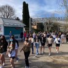 Visitantes paseando por PortAventura World en el primer día de la temporada 2022 Fecha de publicación: viernes 08 de abril del 2022, 13:12 Localización: Vila-seca Autor: Núria Torres/Mar Rovira