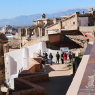 Part del nou passeig habilitat al barri Castell de Tortosa que enllaça la plaça de l'Absis de la Catedral amb el Castell de la Suda.